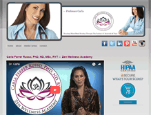 Tablet Screenshot of carlaferrer.com
